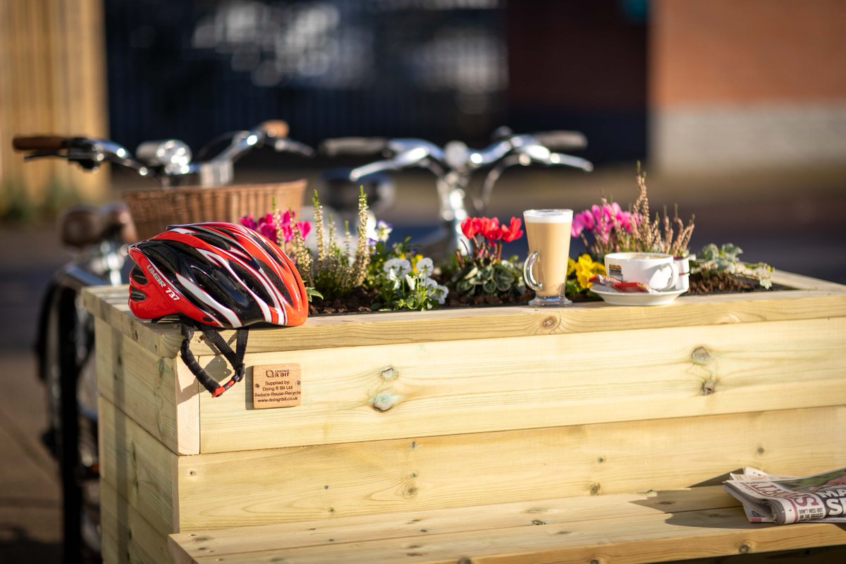 DoingRBit1's tweet photo. Did you decide to travel more sustainably in 2023?
How is it going?!
#activetravel #sustainabletimber #teammodeshift #activetravelstorage #parklets #parkletcampaign #cleanaircampaign #sustainabletravel #cycle #scoot #walk #cycleshelter #scooterrack #planters #schoolstreets https://t.co/CqX58kpJnY