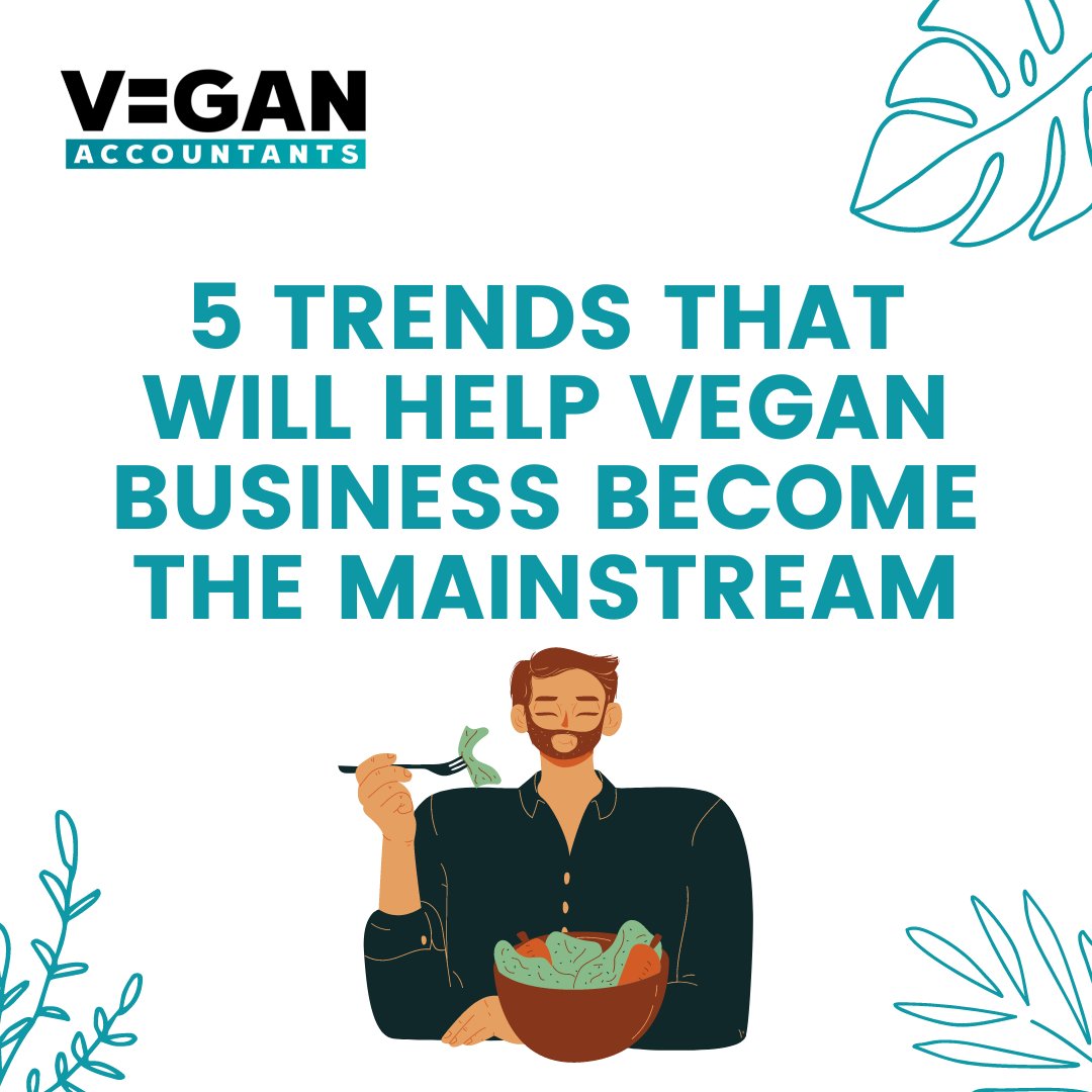 Here are five consumer behaviours and food trends that will see more people making plant-based eating part of their daily diet in 2023. 

Learn more here: https://t.co/xxRxxqfZWS

#veganaccountant #accountant #veganlondon #businessadvice #businessconsulting https://t.co/dw6KvSkUwk