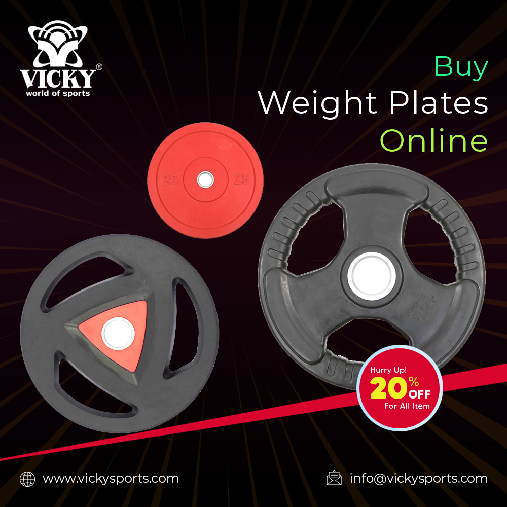 VickySportsShop's tweet photo. Buy Weight Plates Online at lowest prices in India. You can shop for a wide range of #WeightPlates from top brand #VickySports. Order now online. Get Free Shipping &amp; COD options.

✅📞 : 07906872147
✅ Click: https://t.co/3uJxElezph

#weightplate #buyweightplate #fitness #gym https://t.co/OCh40T57QP