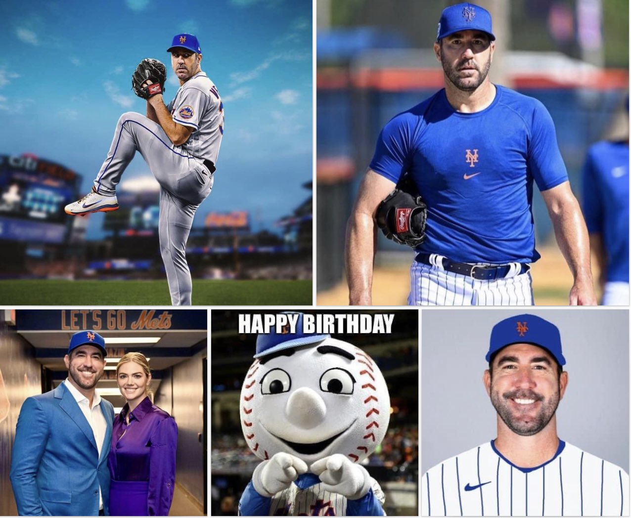   Happy 40th birthday to Cy Young winner & Mets newbie, Justin Verlander. Forever Young! 