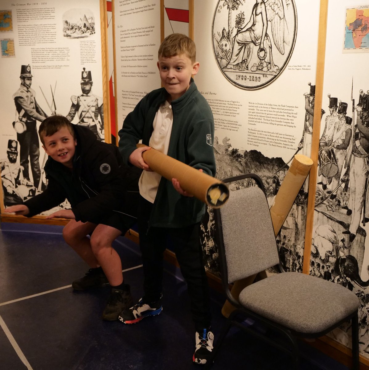 Planning a trip for your class or community group? Book a *free* Edinburgh Castle Regimental Museums session!

Learners can explore real objects used by infantry and cavalry from the 1900s to now in active and imaginative workshops. Find out more: buff.ly/3YXIm1B