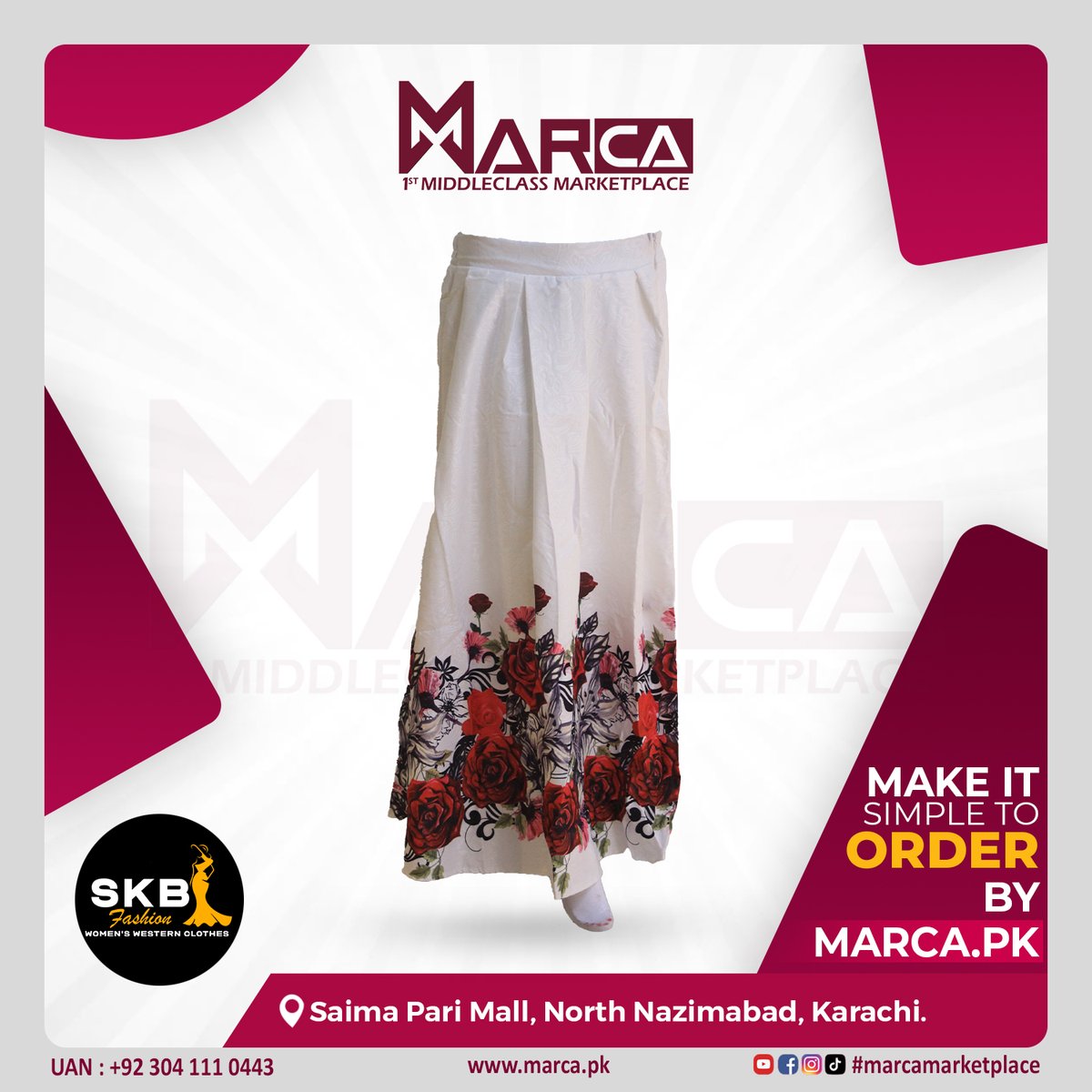 MarcaMarket's tweet photo. SKB Fashion Guarantees The Comfort of our Clothing.
Order From Marca Marketplace
https://t.co/MDqXVFeWP3
.
.
#marcamarketplace #fashion #marcamarket #onlineshoppingstore #trendingdresses #onlineshoppingkarachi #clothesforsale #clothesdesign #clothesshoppingonline #womensfashion https://t.co/4hC9yGc6a8