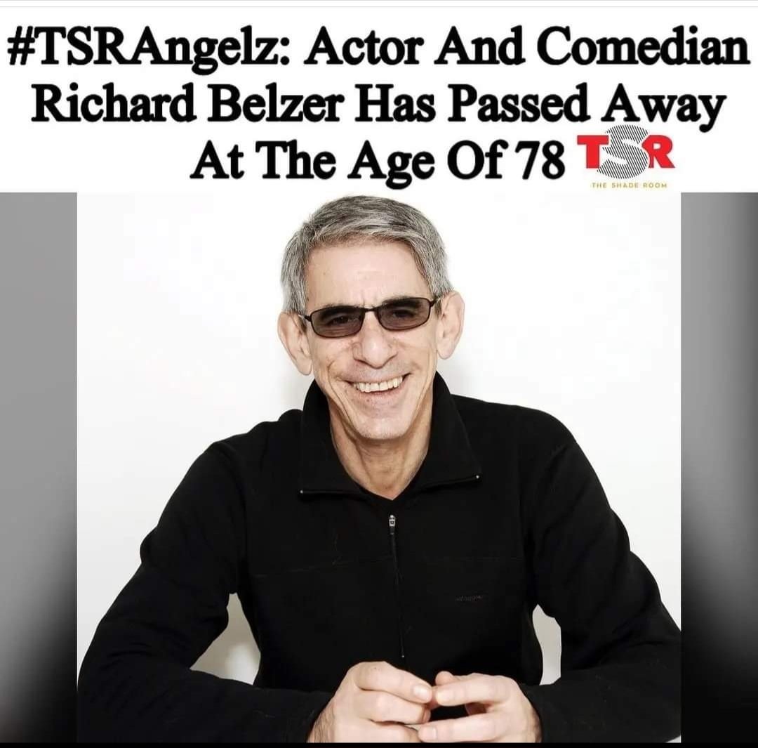 The world of entertainment has lost another light,we speak your name #RichardBelzer may you rest in peace and power!!🙏🙏🙏