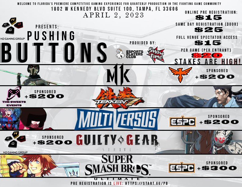 DubyuhJaycee's tweet image. Good morning.  

The FGC still broke. The developers aren’t tho.  Werque, Capcom. 

The stakes are HIGH. #PushingButtons #FGC