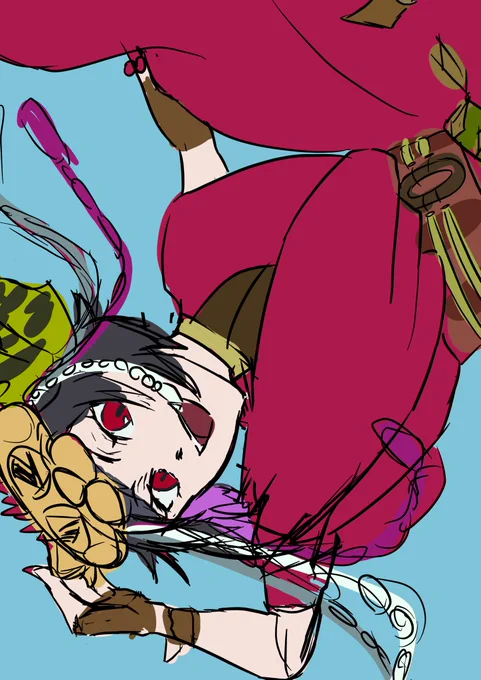 こんどはリリアちゃんさま描いてる 