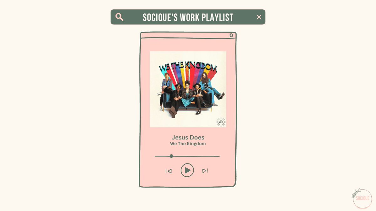 _socique_'s tweet photo. This song on repeat!
What's your current favorite song?
#worklife https://t.co/LXqqgbU7dz