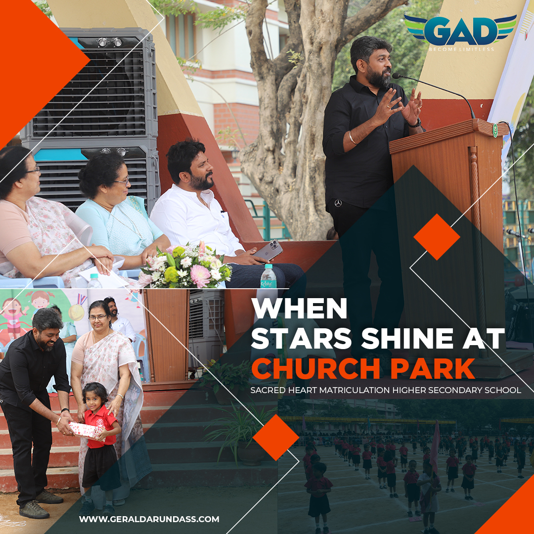 Life is a sport so make it count.
On the morning of the 11th of February 2023, I witnessed a cherishable display as the Chief Guest for Church Park School’s Junior Sports Meet of 2023.
#churchpark #chiefguest #event #juniorsportsmeet #publicevent #shiningstars #breakthrough