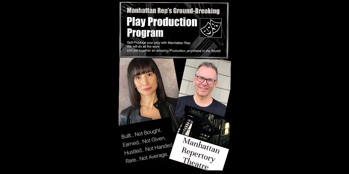 ManhattanRep's tweet image. We built our business from the ground up!
We made a name for ourselves in the theatre industry!
We leveled up to Off-Broadway!
Now our Play Production Program expanded to producing shows anywhere in the world! 
More info⬇️
manhattanrep.com
@Jennifer_Pierro #KenWolf
❤️🎭❤️
