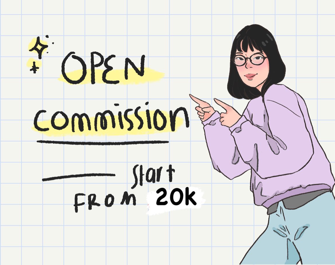 open commission start from 20k/person ✷

#jasadesain #jasailustrasi #kadowisuda #opencommission #commisionart  #commisionsopen