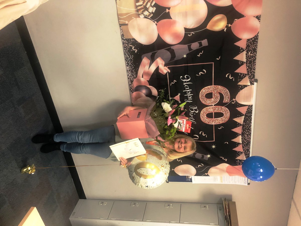Our Community Engagement Officer Gill is celebrating a big birthday this week .....................

Happy 60th Birthday Gill 

From all the team at Bury Floating Support