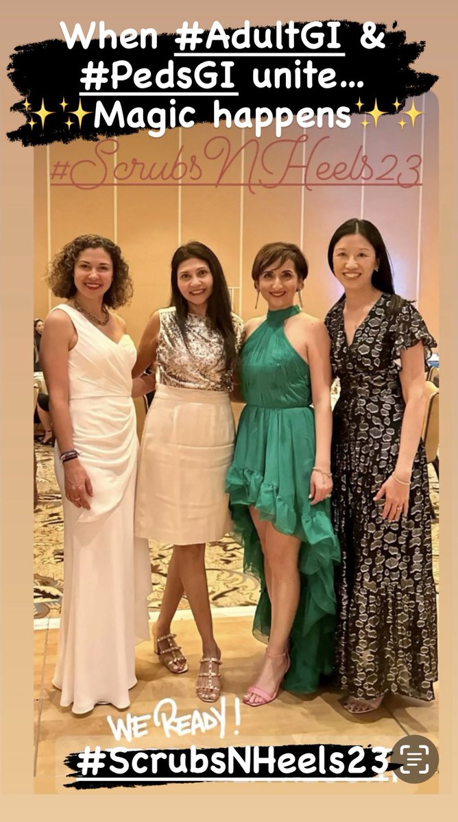 DCharabaty's tweet photo. When #AdultGI & #PedsGI unite …
✨✨Magic happens ✨✨
So excited about our partnership w @NASPGHAN !
Strong driven #WomenInGI & effective male sponsors are leading the way to #GenderEquity & Fair representation in GI leadership
@BenjamminGold @rina_sanghavi @VickyNg_MD https://t.co/d73ztErwZW