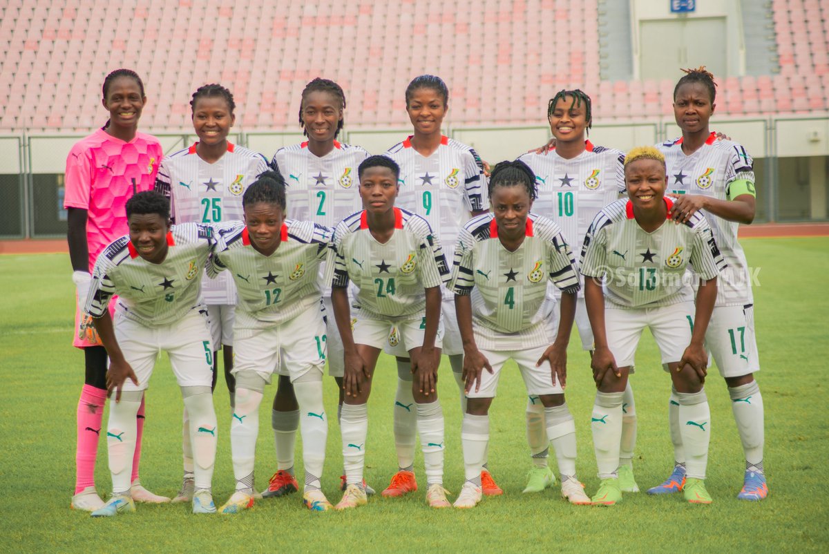 Proud to have made my debut for @Team_GhanaWomen Senior National Team yesterday 🇬🇭 🙏🏽