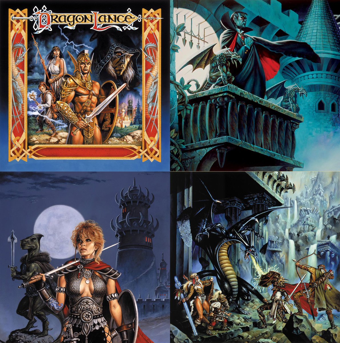 YoDanno's tweet photo. HAPPY 75TH BIRTHDAY CLYDE CALDWELL!!!

One of the most prolific fantasy artists, ever. He worked as staff on TSR from 1982 to ‘92, and produced more iconic works than most folks realize.

Also, he’s pretty cool! Clyde Caldwell 🧵! Share your favorite work of his here!

#DnD https://t.co/xKzYXcPqFD
