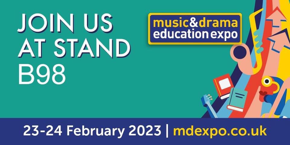 Visit <a href="/DalcrozeUK/">Dalcroze UK</a> at <a href="/MusicEdExpo/">Music & Drama Education Expo</a>  this week  stand B98