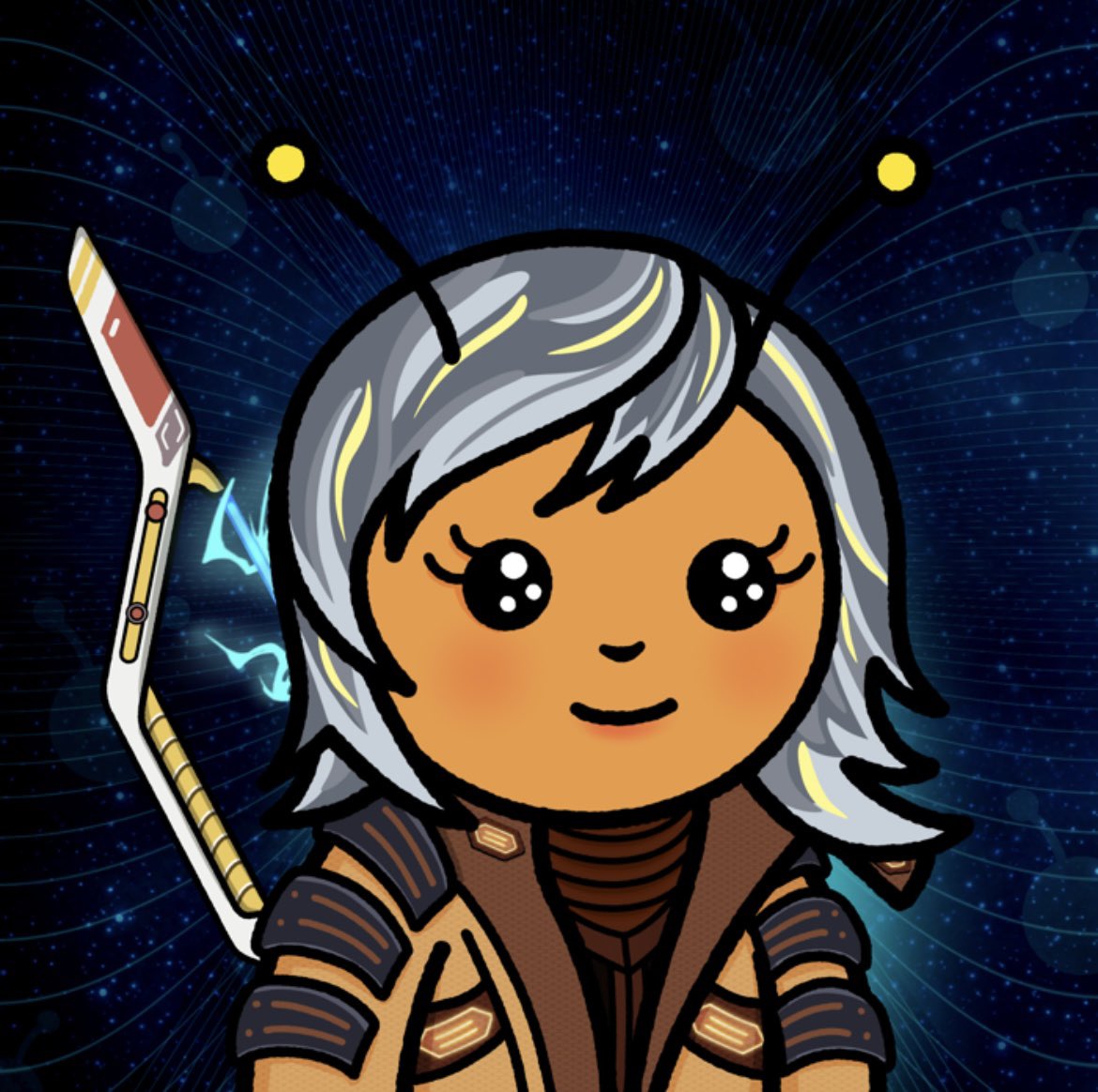 GalaxyPeepsNFT's tweet photo. We are getting very close to mint.

To celebrate we will be giving away 5x spots!🎁

To enter: 
- ♥️ + RT
- Tag 2 Peeps
48H⏳ https://t.co/vBVQTtsl5v