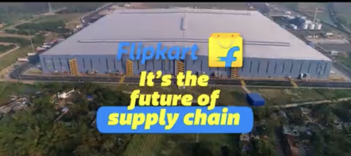 rajneeeshkumar's tweet photo. This @Flipkart warehouse in Haringhata #WestBengal is a testimony of who we are: Building Digital & physical Infra to bring eCom & digital markets closer to small biz & customers, job creation, local prosperity & focus on #Sustainability. That’s who we are- #BuildingForIndia 🇮🇳 https://t.co/rHUoV7Er1r