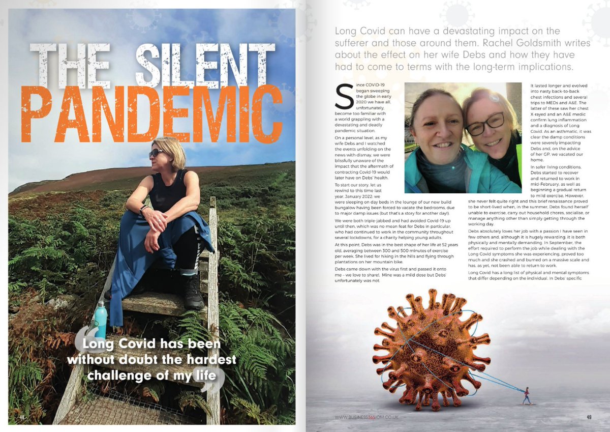 We had to share this article with you, highlighting our important work helping patients with #LongCovid. Featuring Ilona in our Liverpool location who is behind all the hard work there, alongside Dr Emily Hoodless. Page 48 to read the full article! 

business365iom.co.uk/wp-content/upl…