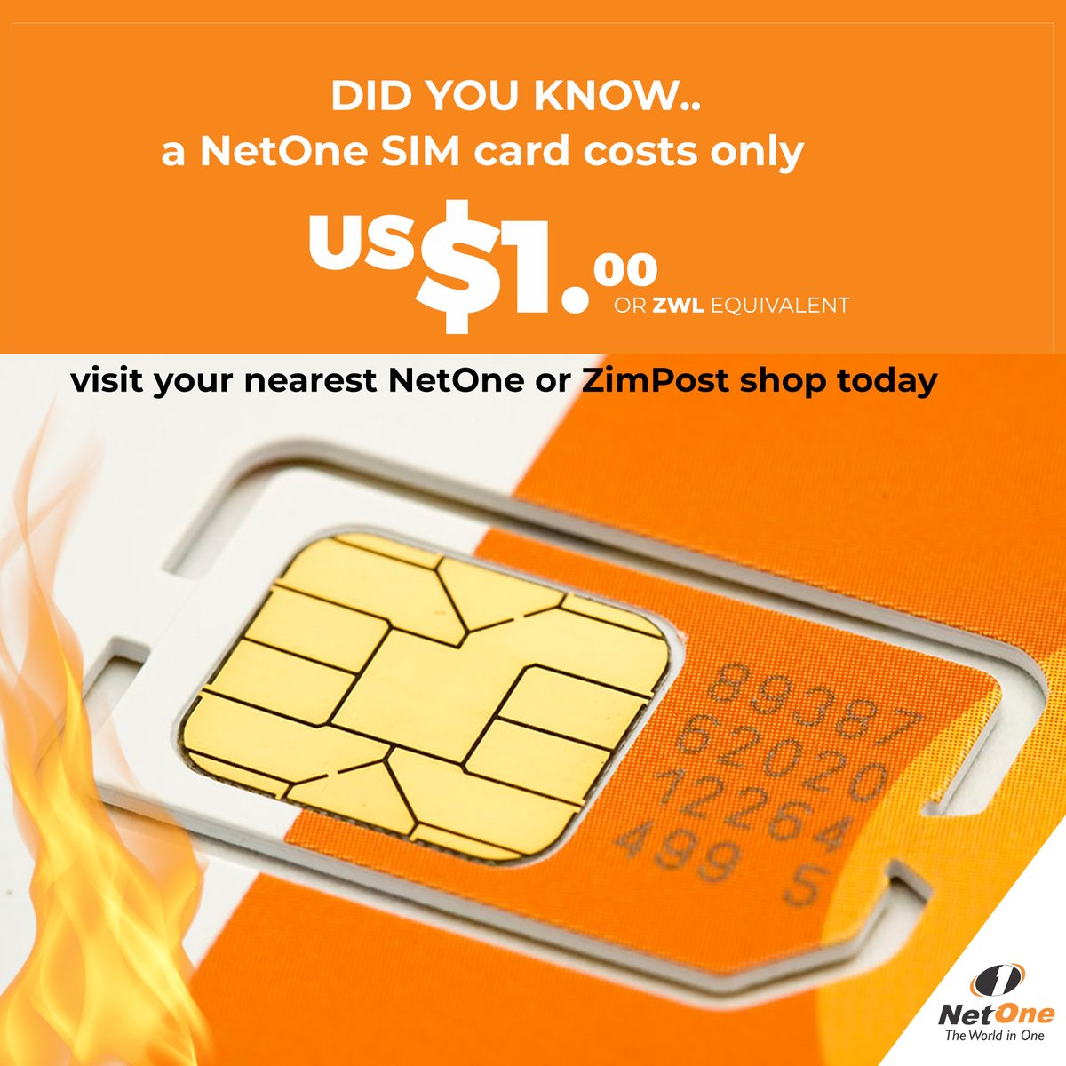 NetOne Cellular tweet media