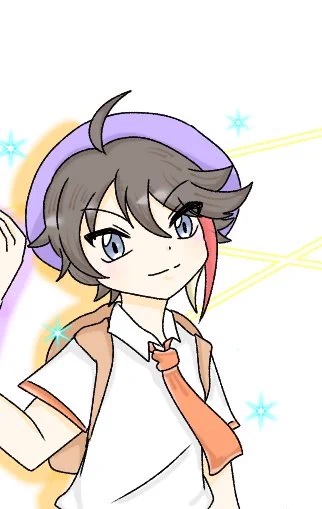 初めてちゃんと描いたあきにゃ#さ絵ぐさ 