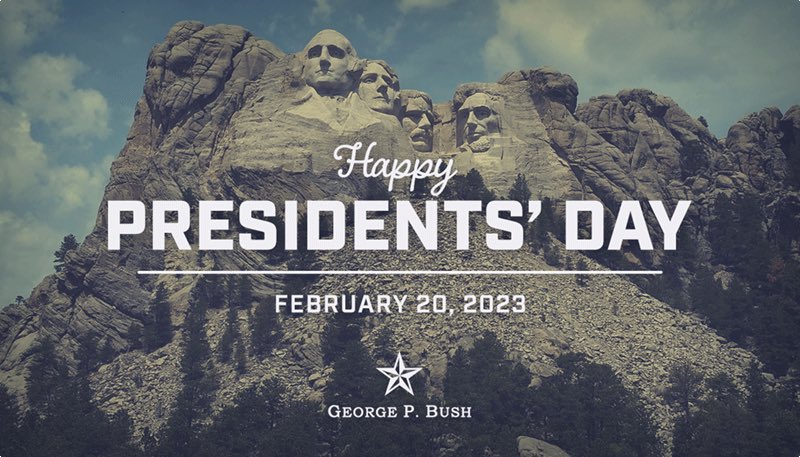 georgepbush tweet picture