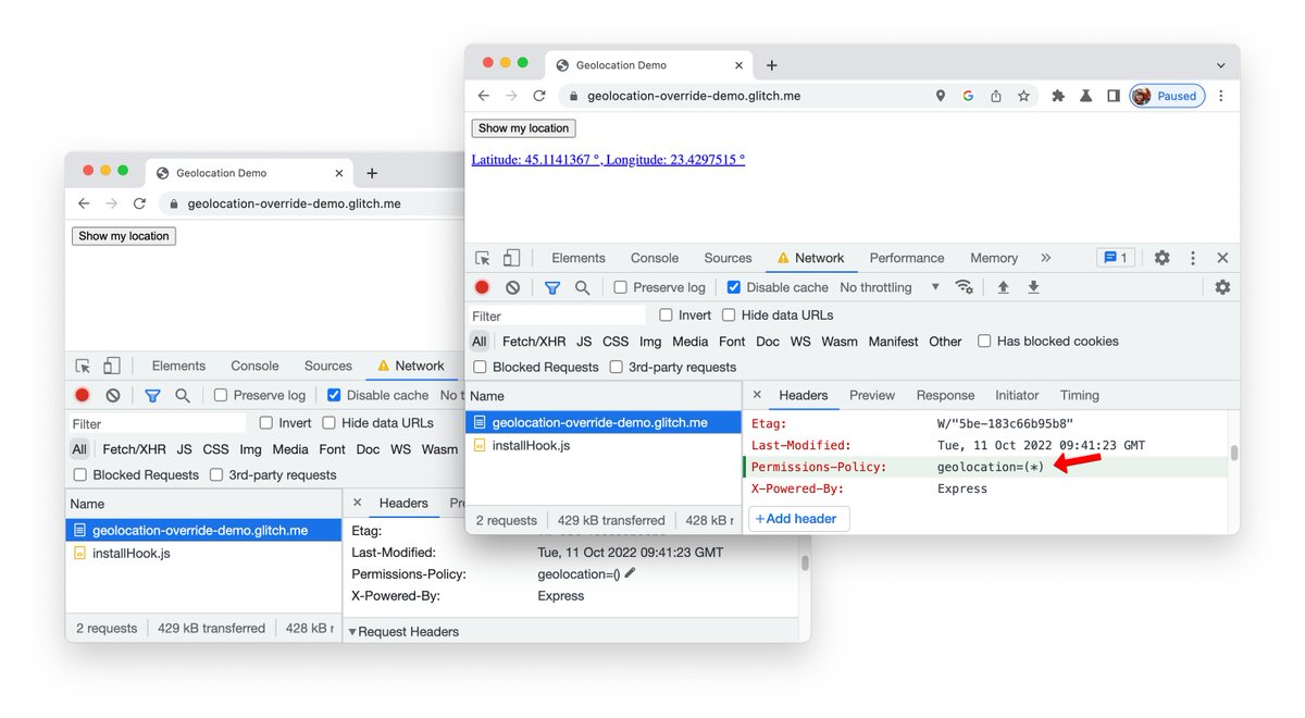 Chrome DevTools tweet media
