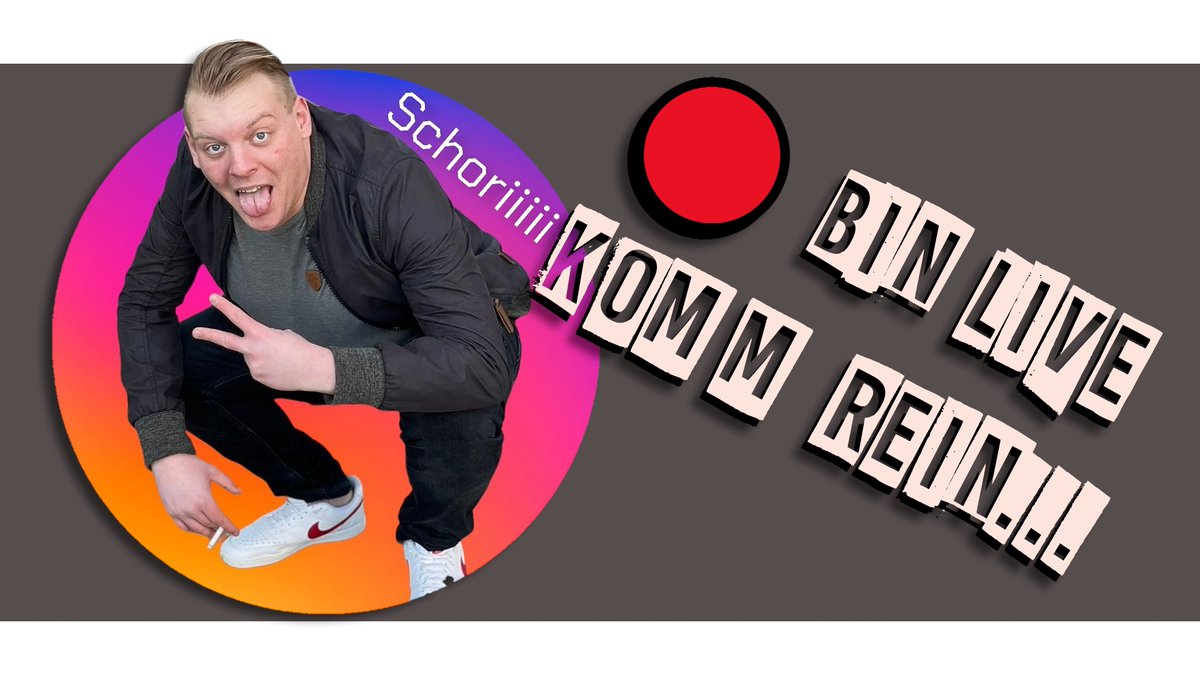 🎈Mal wieder Live auf Youtube
🦅 youtu.be/UDCaXgmkNEc
#Youtubegerman #streamer #game #gamer #YoutubeDE #TwitchStreamer #Gaming #schoriiiii #gemüdlicherunde #supportistkeinmord #streaming #justchatting #TStreamerBot #twitchpush #GermanMediaRT #smallstreamer #germanstreamer