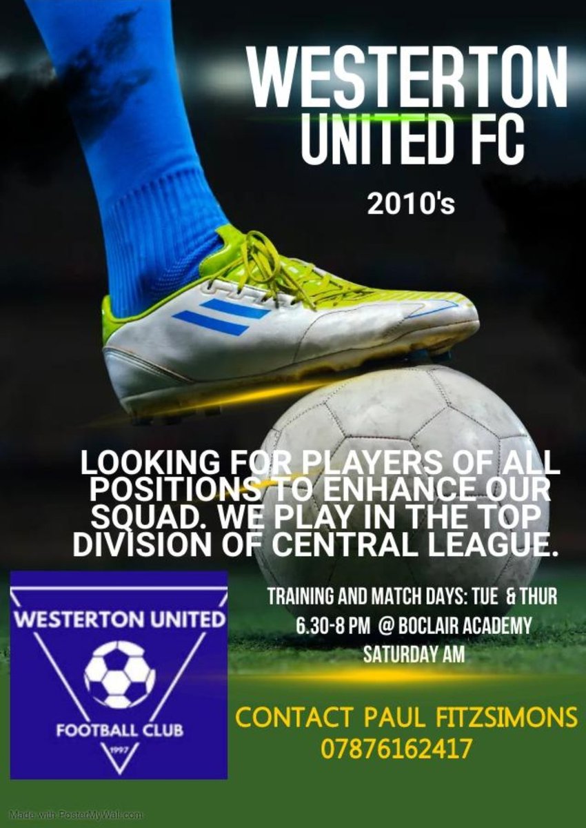 Westerton United 2010s tweet media