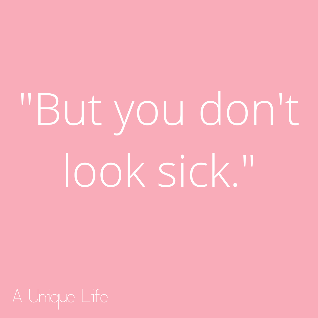 One of the hardest things to deal with when you're chronically ill is the judgements coming from strangers, family and friends. It's especially hard to deal with them when they come from those we love.⁠

#ButYouDontLookSick #Ableism #Spoonie #ChronicIllness #RareDisease