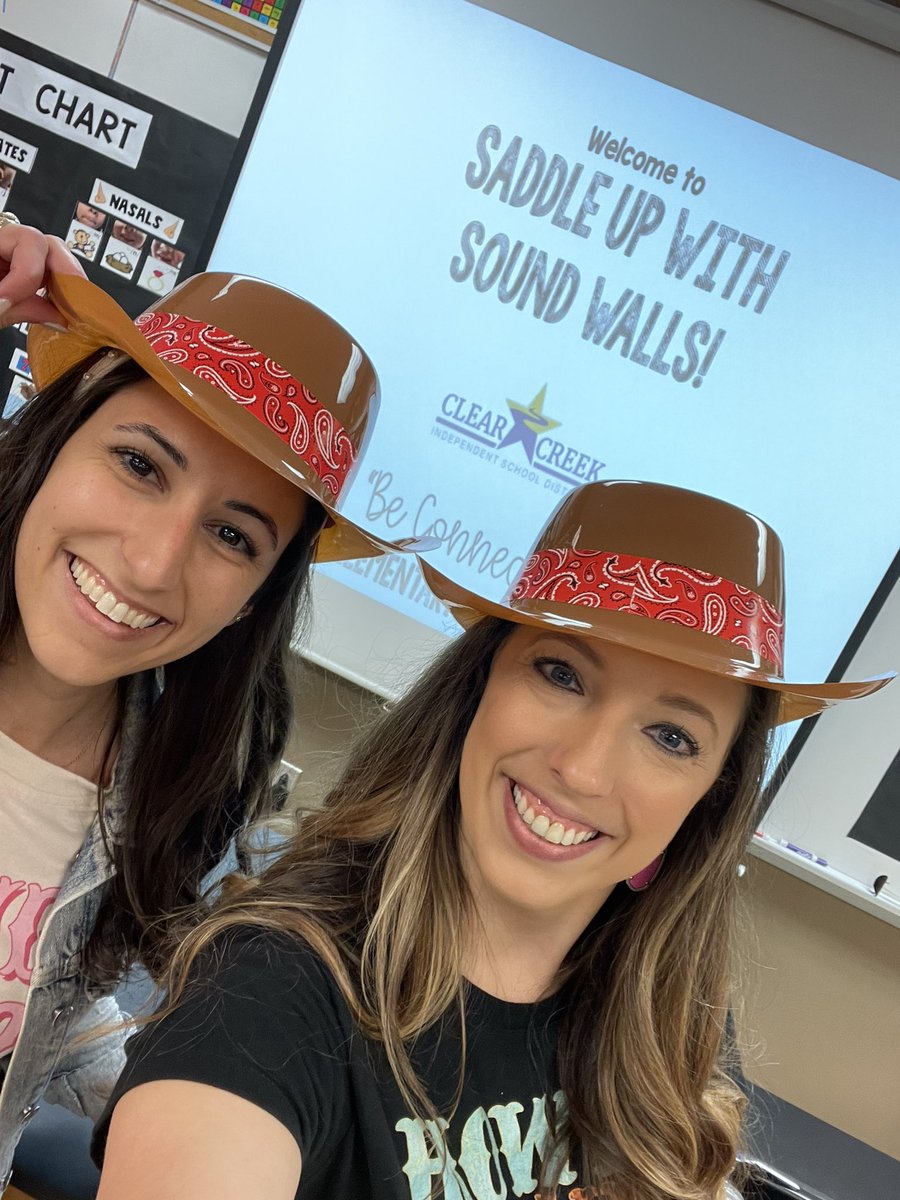 Ready to Saddle Up with Sound Walls today! So grateful my podna @miss_cpetersen loves a good theme like I do! #BeConnected