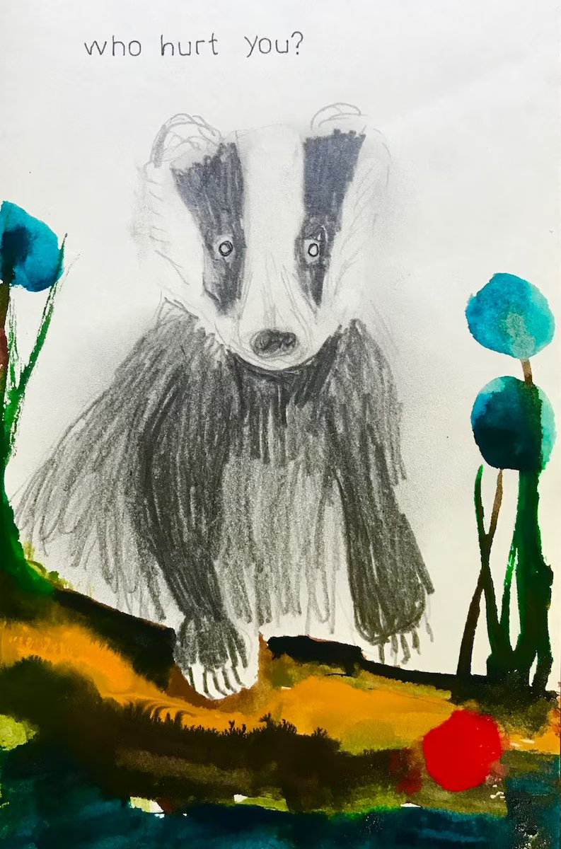 chunkymark's tweet image. Who hurt you? #badgermonday etsy.com/uk/listing/141…
