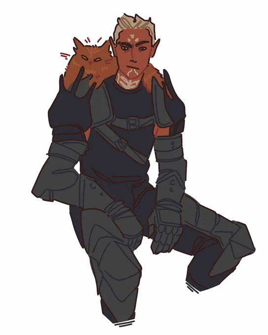 They're my favourite to draw from da  