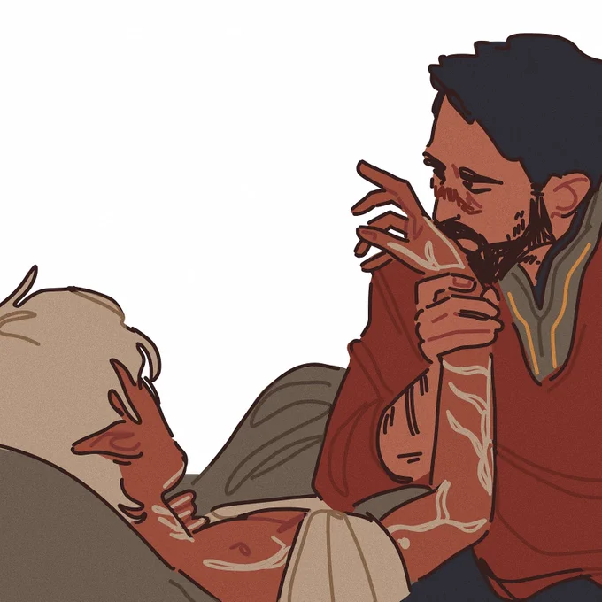 They're my favourite to draw from da  