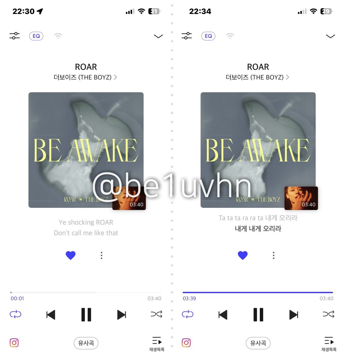 be1uvhn's tweet photo. @IST_THEBOYZ 20일 22시 🎶🤍

#THEBOYZ #더보이즈 #BE_AWAKE #ROAR #ROAR_내_것_되리라 https://t.co/V94ZmsUvs7