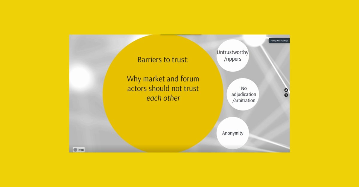 Cambridge_CL's tweet photo. We worry about the risk of cybercrime but what’s at stake for the cybercriminals? They must often rely on others but if cheated, they can hardly go to the police! Hear Dr Alice Hutchings' fascinating 18 Mar #camfest talk 'Would You Trust a Cybercriminal?'
https://t.co/hJpnjoMr7I https://t.co/6iG6qQF3iU