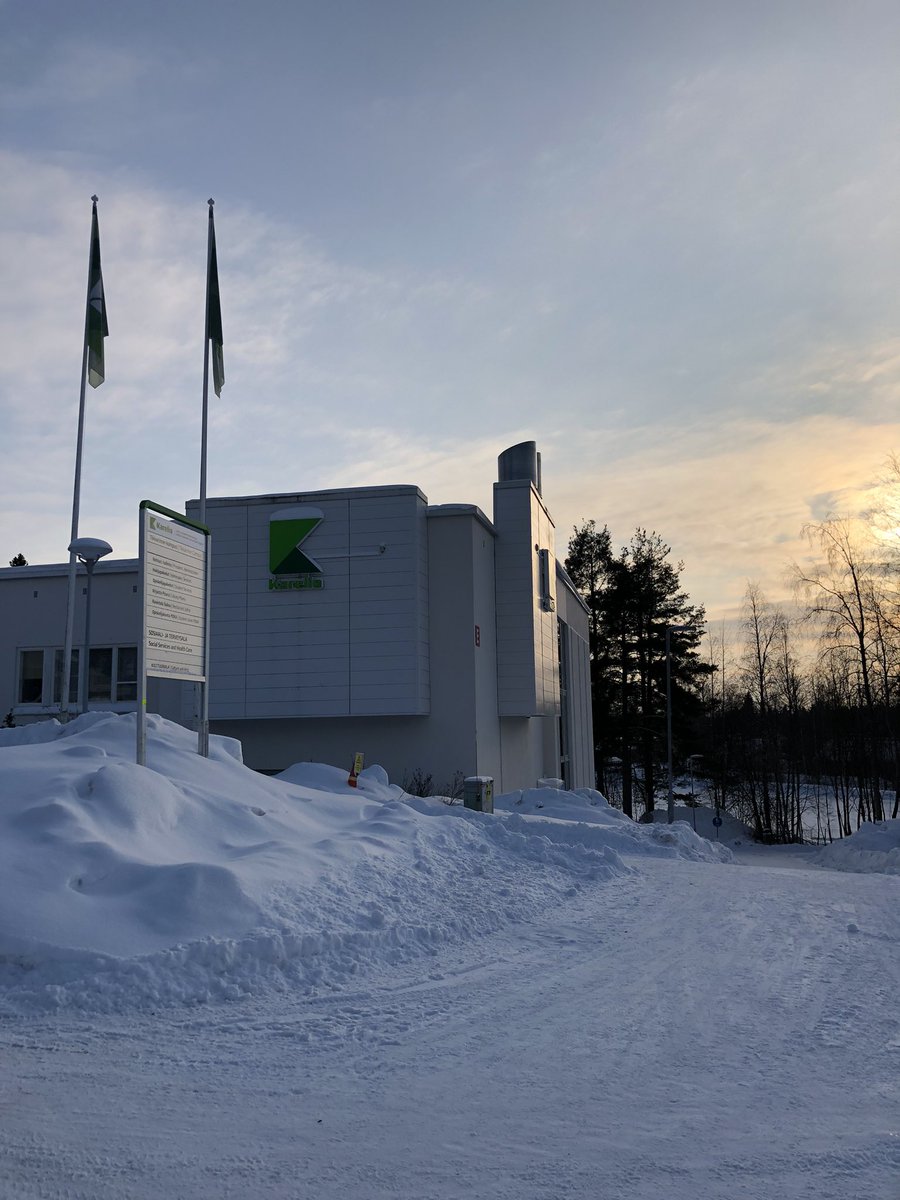 Together with @UPCTnoticias and <a href="/InhRotterdam/">Inholland Rotterdam</a> <a href="/Hogeschool_Gent/">HOGENT</a> kicked off the 10th edition of the Blended Intensive Programme at <a href="/Karelia_amk/">Karelia-amk</a> #Joensuu #KareliaUAS #Erasmus #ErasmusPlus #Internationalisation