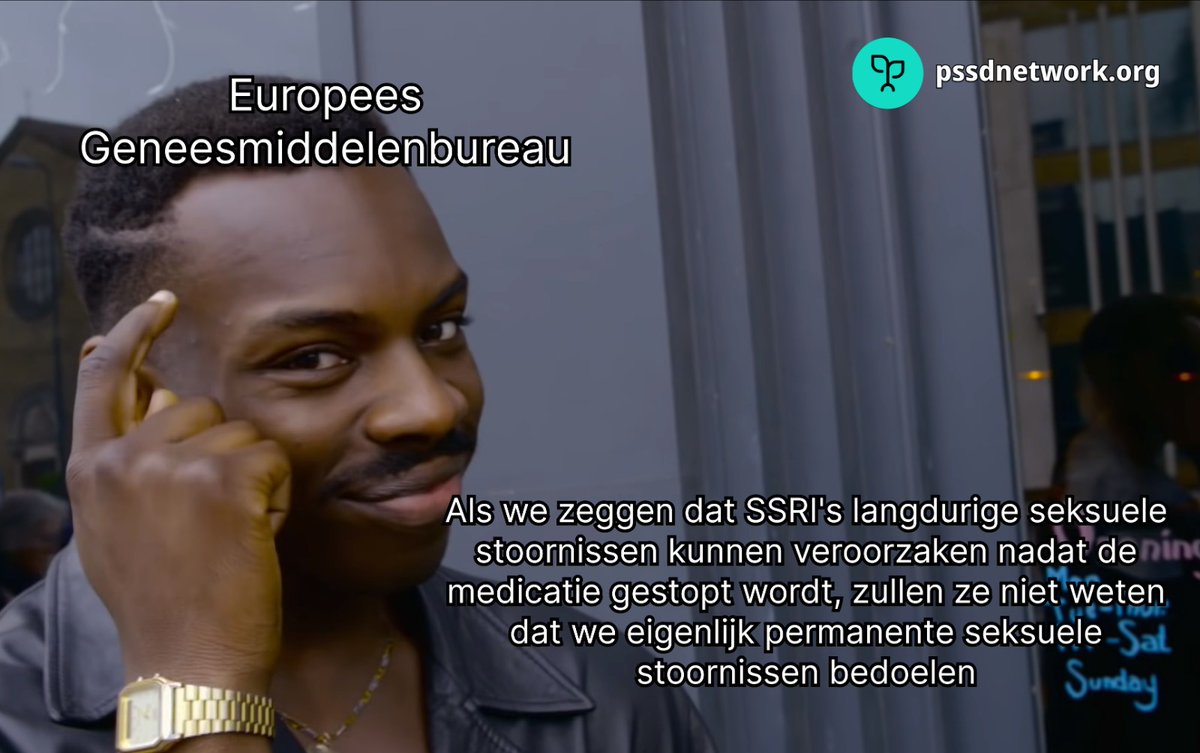 @EKattouw De meeste mensen zijn zich er niet van bewust dat SSRI's en SNRI's permanente seksuele stoornissen kunnen veroorzaken (PSSD) die blijven bestaan ookal neemt men de medicatie al jaren niet meer. Voor meer info neem een kijkje op @PSSDNetwork.

pssdnetwork.org