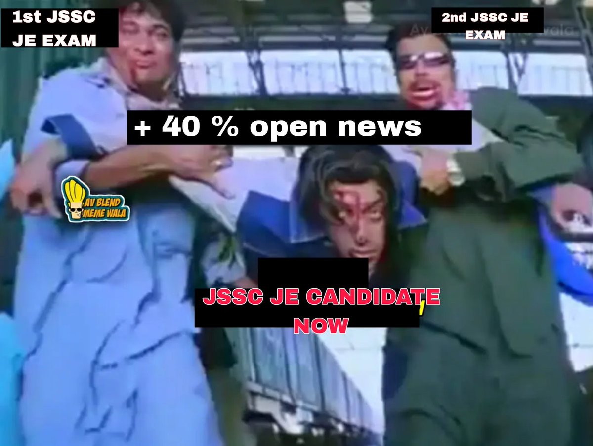 humaraJharkhand's tweet photo. सब मिल के जान ही निकाल दो JSSC JE CANDIDATE का,
पहला बार -पेपर लीक
दूसरा बार - नीति लीक(खराब नीति के कारण रद्द)
तीसरा बार - 40% open for India का डर (JSSC JE 2014 में जनरल में इसी नियम में 87 % लगभग अन्य राज्य वाले आ गए थे)
@HemantSorenJMM @purnimaasingh  @kumarsudivya @DipikaPS https://t.co/gD6ws1RdHD