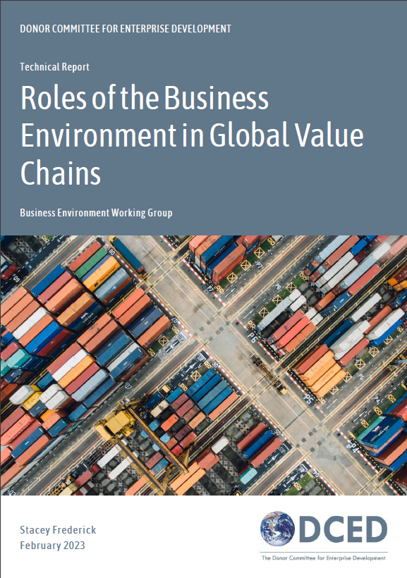 Our Business Environment Working Group have just published their new report: Roles of the Business Environment in Global Value Chains.

Check out the full report on our website here ---&gt; enterprise-development.org/wp-content/upl…