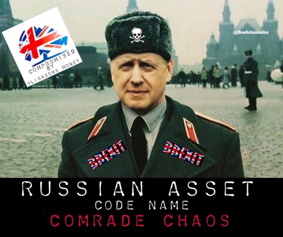 @WillieDowlingJ4 #JohnsonTheLiar
#ToryRussianMoney
No procrastination, this traitor must go to prison. 🙄