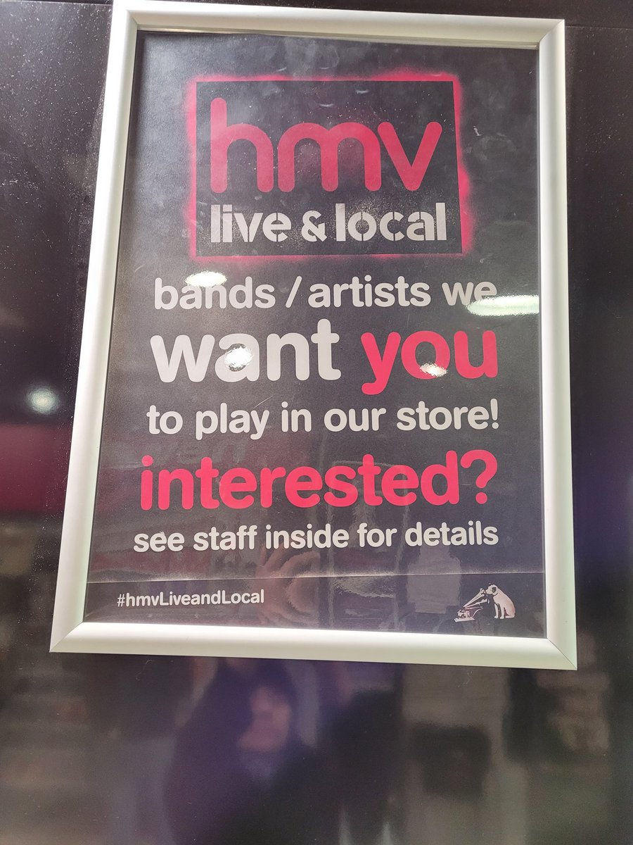 Found this while I was out, bands can DM @hmvUKHelp for details.
@bluenationmusic @project_revise @likegiantsuk @overpass_band @yikes_theband @LedByLanterns @OfKraken  @RebeccaDownesUK @MightyMighty_   🤗🤗