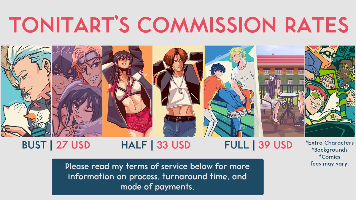 Hello! I updated my sheet. You may find all the necessary information below.

Thank you and have a lovely time!
[1/2]