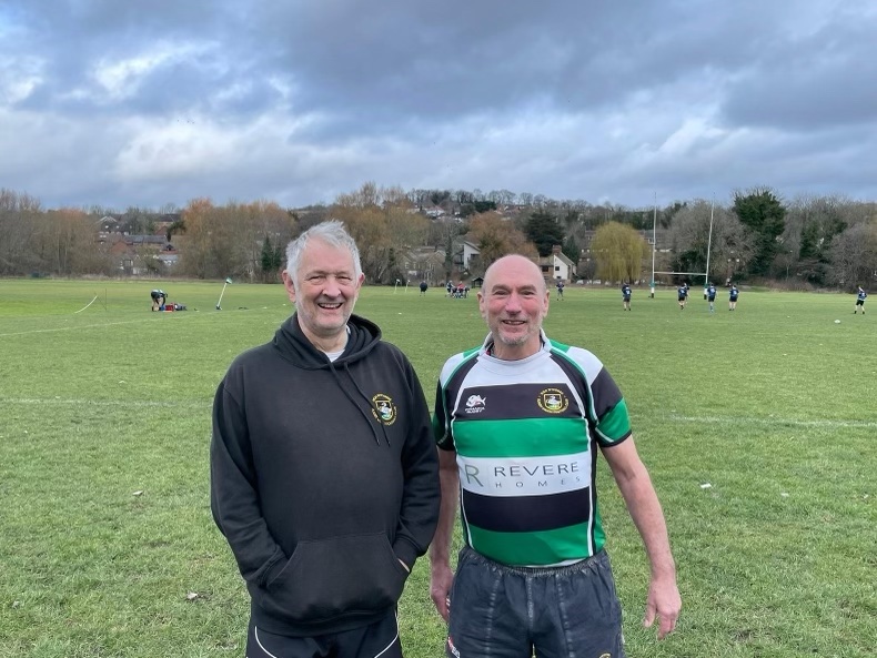 Congratulations to our 2nd XV who had a fantastic 27-15 win against Rams IV on Saturday! We wanted to shout out two of our players in particular: Chris and Steve, who started in the 2nd row and have an incredible combined age of 124!