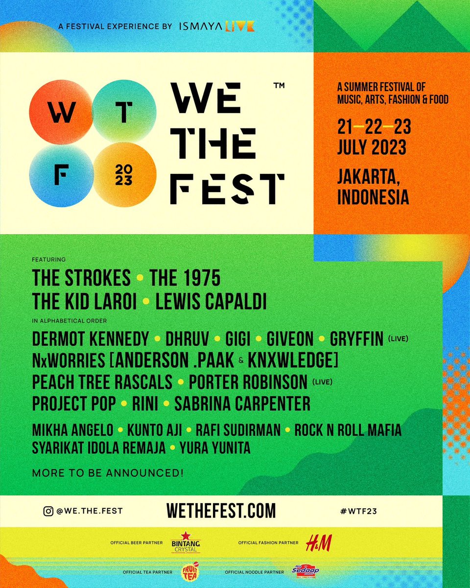 Malaysia! Indonesia! 

See you in July at @goodvibesfest and <a href="/WeTheFest/">We The Fest</a>  🇮🇩⚡️🇲🇾