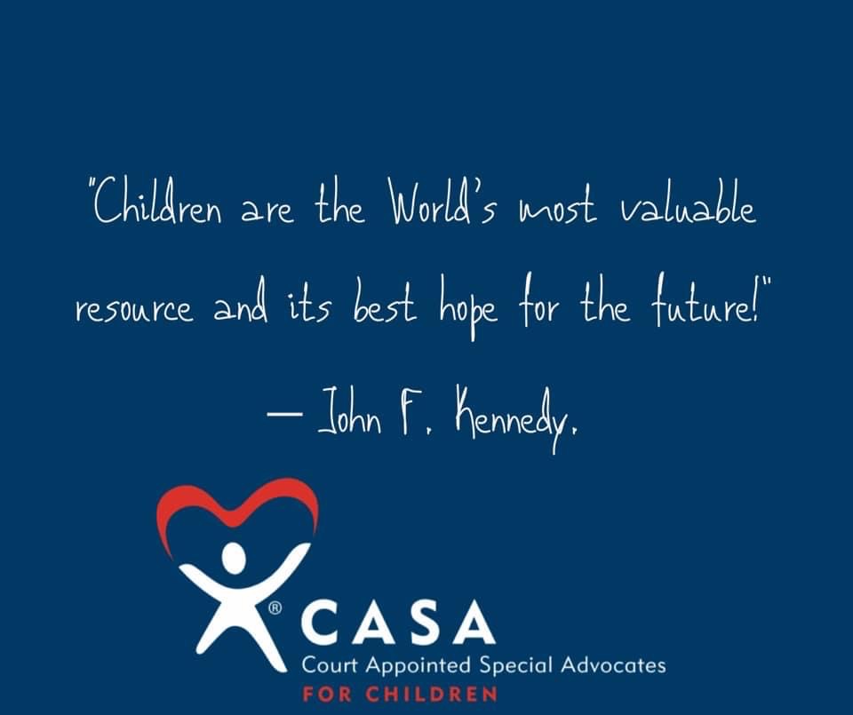 This President’s Day lets protect and ensure a better future for our most valuable resource. Take the first step to becoming a CASA Volunteer and help a child experiencing abuse or neglect reach a better tomorrow! 

Volunteer Application link: wv-casaforchildren.evintosolutions.com/volunteerappli…