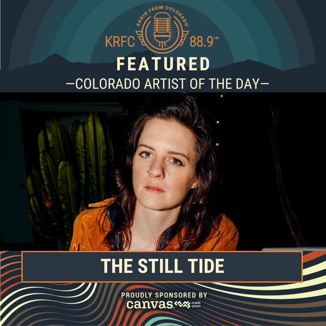 KRFC 88.9 FM (@krfcfm) on Twitter photo Today’s Colorado Artist of the Day is <a href="/TheStillTide/">The Still Tide</a>!
Colorado Artist of the Day is proudly sponsored by Canvas Credit Union <a href="/canvasfamily/">Canvas Credit Union</a> helping Coloradans afford life.
#radio #fm #internetradio #coloradoartist #coloradomusic #artistoftheday #fortcollinsmusic Today’s Colorado Artist of the Day is <a href="/TheStillTide/">The Still Tide</a>!
Colorado Artist of the Day is proudly sponsored by Canvas Credit Union <a href="/canvasfamily/">Canvas Credit Union</a> helping Coloradans afford life.
#radio #fm #internetradio #coloradoartist #coloradomusic #artistoftheday #fortcollinsmusic