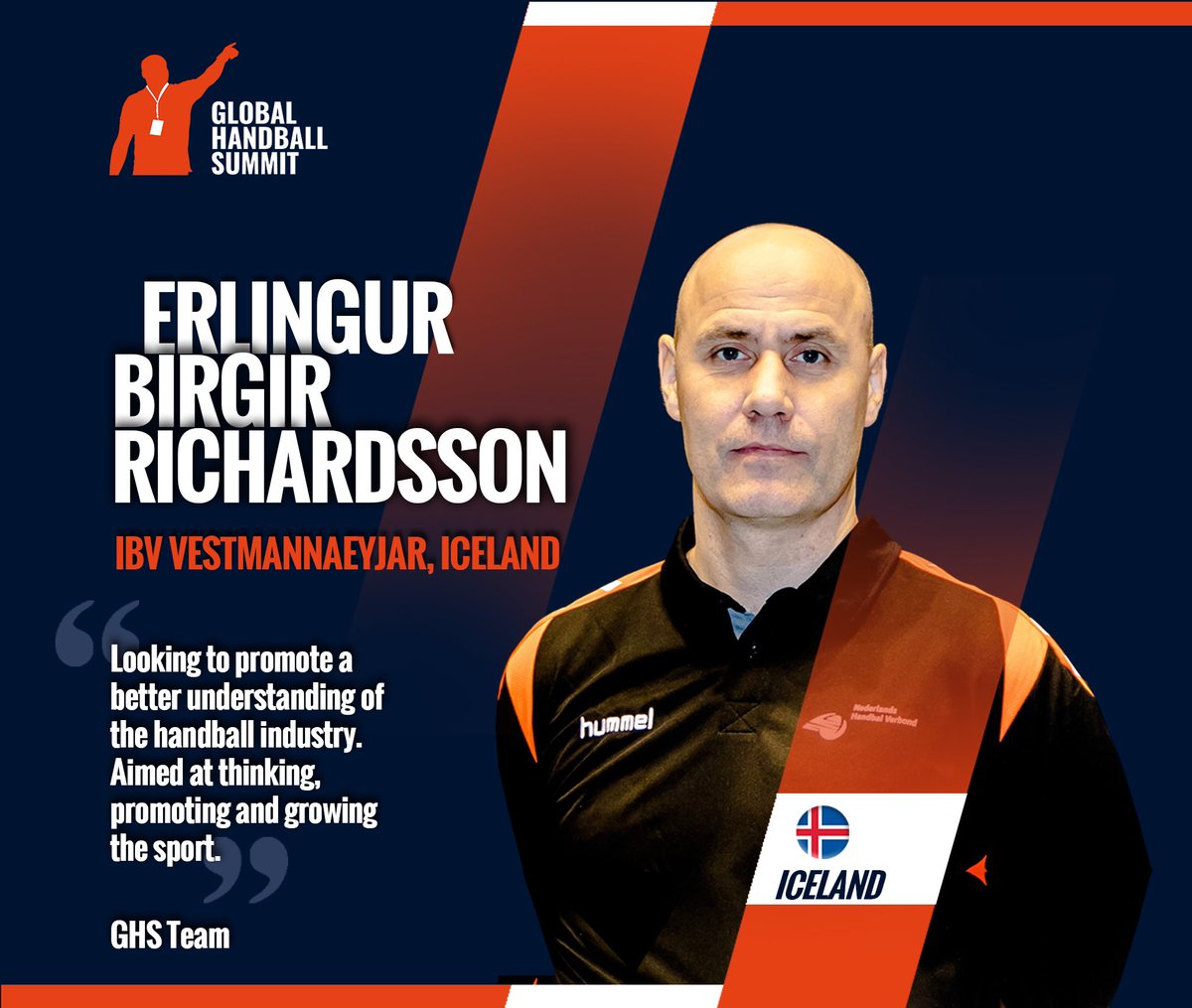 GHandballSummit's tweet photo. ๐จ๐ผ๐๐๐๐๐๐พ๐๐๐๐๐ ๐ผ๐๐๐๐
๐ฃ We are honoured to announce Mr. Erlingur Richardsson ๐ฎ๐ธ as a speaker already confirmed for the 2nd edition of the #GHS ๐๐ผ
๐Would you like to come to the next summit in Belgrade? Check our website for info!
#HandballCoaching https://t.co/HRFy3uPduS