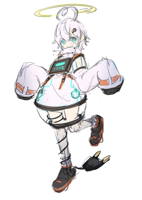 白色灯ちゃん(仮)を作ろう企画いつかVtuberになってオタクから金巻き上げたるねんでもキャラデザ分からんねん 