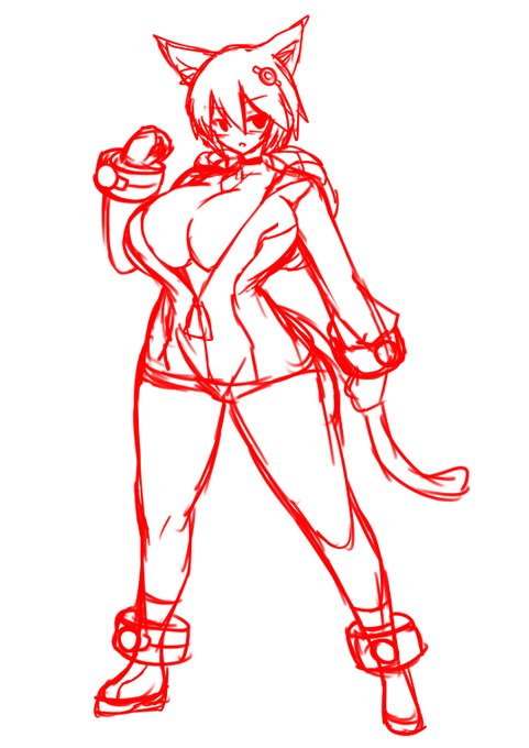 昔描いたうちのこ掘り起こしてみる 