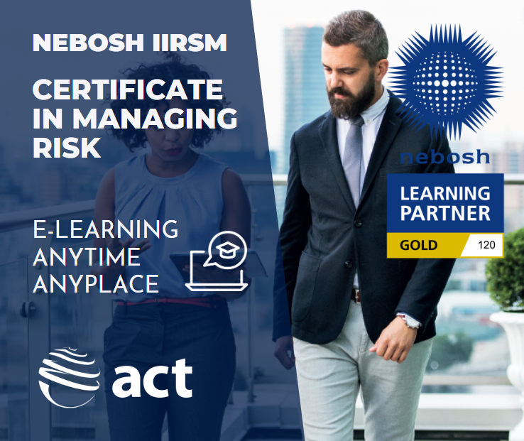 NEBOSH IIRSM Certificate in Managing Risk provides a wide understanding of risk ideal for managers, senior leadership, and professionals who already manage risk.

Our e-learning course is only £270 + VAT -
tinyurl.com/43hy6nh6

#healthandsafety #nebosh #iirsm #riskmanagement