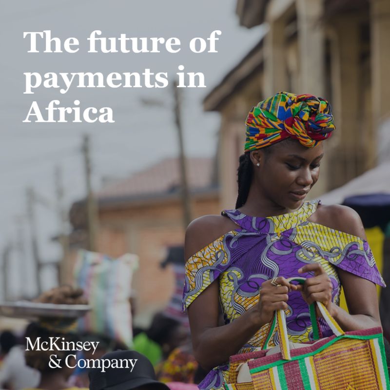 We’ve looked at four forces shaping the outlook for e-payments in Africa. This market is expected to see revenues grow by approximately 20 percent per year, reaching around $40 billion by 2025. mck.co/3Dcifg0